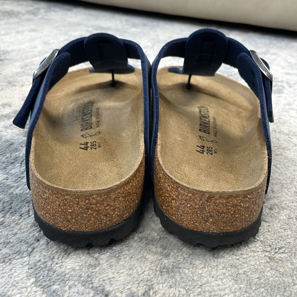 NIB Birkenstock Medina Thong Sandals Navy Blue Unisex Sz 11 Men 13 Women - Picture 6 of 14